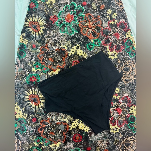 NEW WITH TAGS AGUA BENDITA SARI HALTER MAXI DRESS - Picture 8 of 9